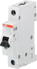 ABB S201M Автоматический выключатель 1P 1А (K) 10kA